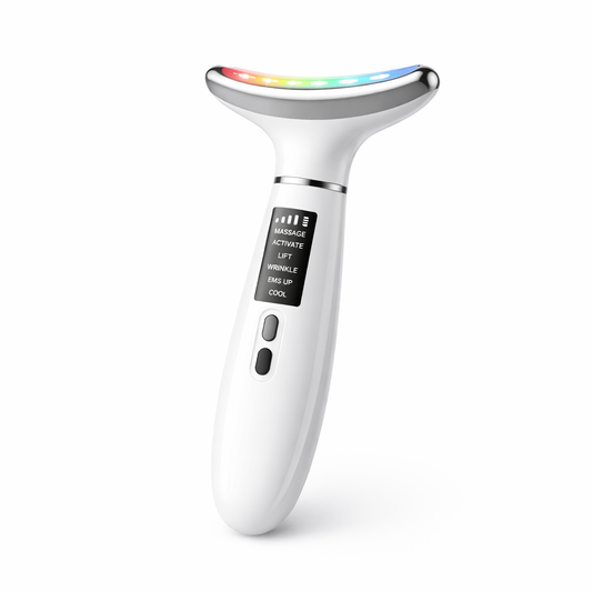 Luma-Mask™ Neck Device – LED & EMS Hautpflege für ein strafferes, gepflegtes Hautbild