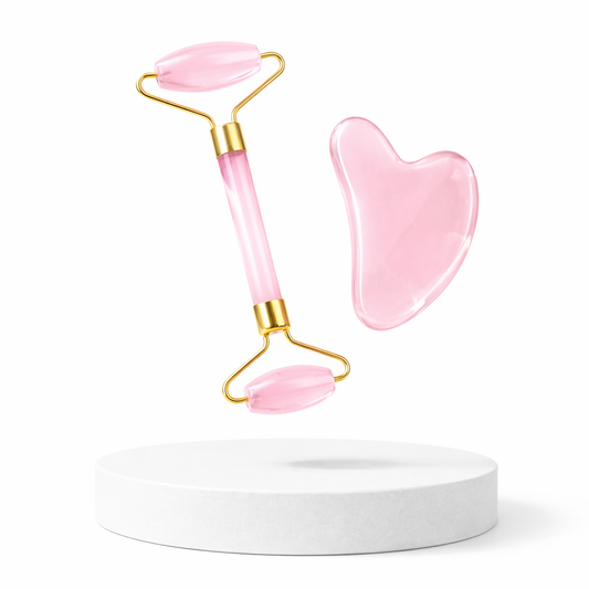 Luma-Glow™ Gua Sha Set – Für straffere Konturen & natürlichen Glow
