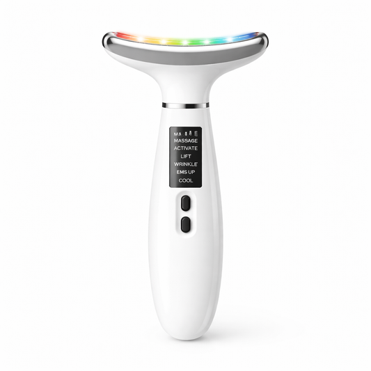 Luma-Mask™ Neck Device – LED & EMS Hautpflege für ein strafferes, gepflegtes Hautbild
