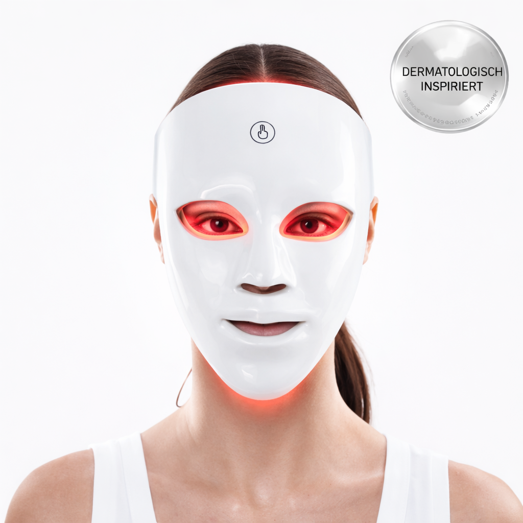 Luma-Mask™ LED Gesichtsmaske + Luma-Glow™ Gua Sha Set