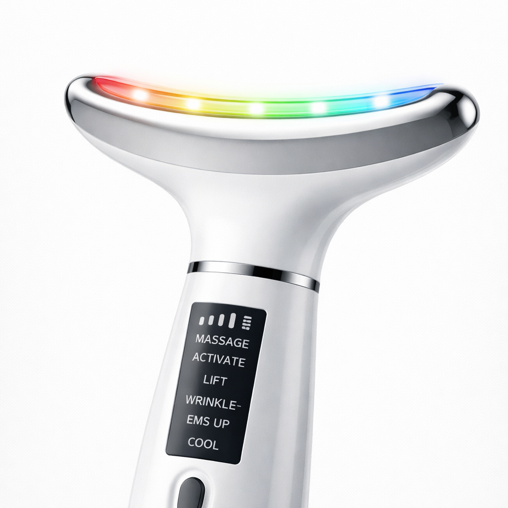 Luma-Mask™ Neck Device – LED & EMS Hautpflege für ein strafferes, gepflegtes Hautbild