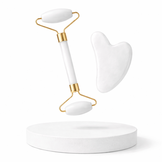 Luma-Glow™ Gua Sha Set – Für straffere Konturen & natürlichen Glow