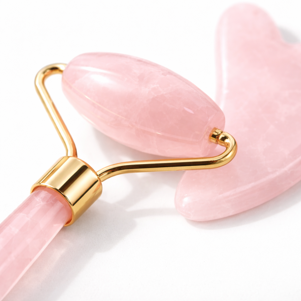 Luma-Glow™ Gua Sha Set – Für straffere Konturen & natürlichen Glow
